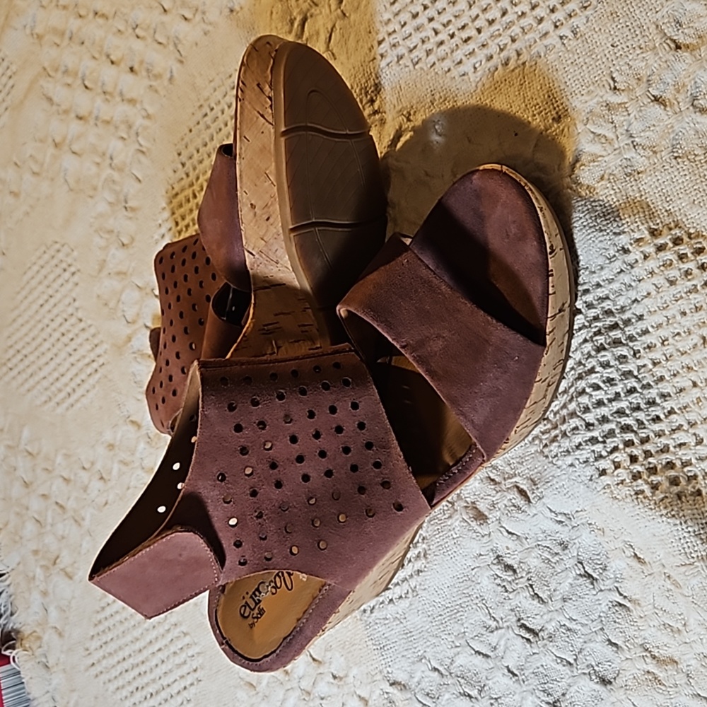 Eurosoft by Sofft size 10 wedges